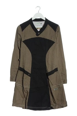 SKUNKFUNK Langarmkleid Damen Kleid Gr. DE 36 schwarz-blassgelb Casual-Look - Bild 1 von 4