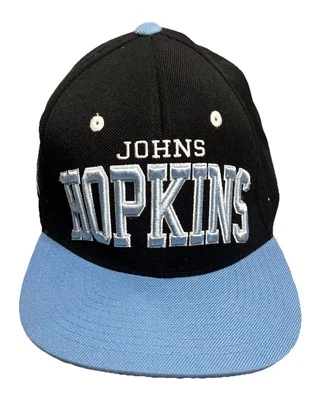 De colección Zephyr El Sombrero John’s Hopkins Lacrosse Snap Back Sombrero Negro Y Azul Para Hombres Foto 1 de 4