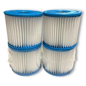 4er Pack Typ D Schwimmbadpumpe Filterkartusche Typ D/VII - Bild 1 von 6