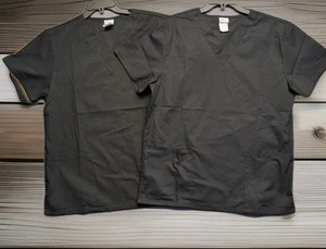 2 NEUE PEELINGS VITAL THREADS PEELINGS SCHWARZ GRÖSSE MEDIUM UNISEX MEDIZINISCHES PEELING TOP - Bild 1 von 3