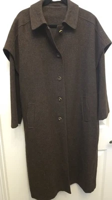 Loden-Frey Women's New Wool Trench Coat Munchen-Zurich Vintage XL/ 44 - Image 1 of 4