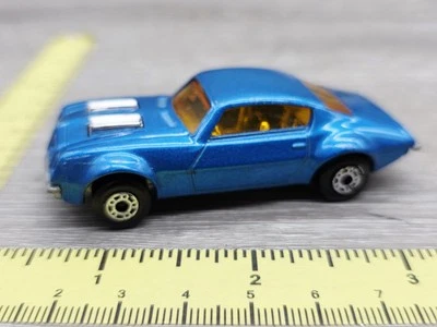 Matchbox Superfast No. 4 Pontiac Firebird Blue Die Cast - Image 1 of 4