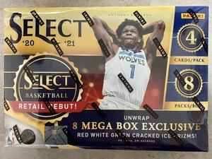 Mega caja de 32 tarjetas coleccionables de baloncesto de la NBA Panini Select 2020-21 - Imagen 1 de 4