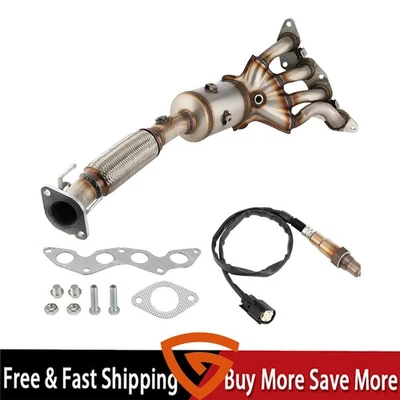 Colector de escape para Ford Focus 2012-2017 2,0 L nuevo juego completo de repuesto GEARZAAR Foto 1 de 4