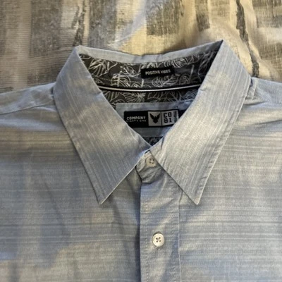 3X Light Blue Company Eighty One Button Up Shirt - Image 1 of 4