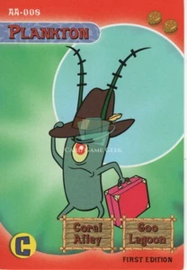 Plankton - 008 - Aquatic Amigos - Spongebob TCG - Imagen 1 de 1
