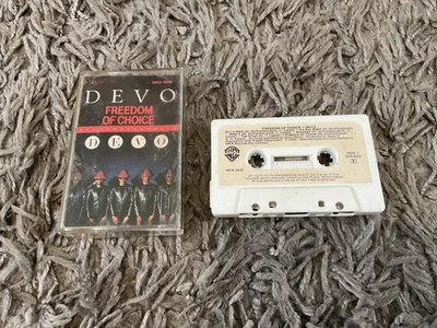 Devo “Freedom Of Choice” Original Australia 1980 Cassette + Inlay VERY RARE — 第 1/4 张图片