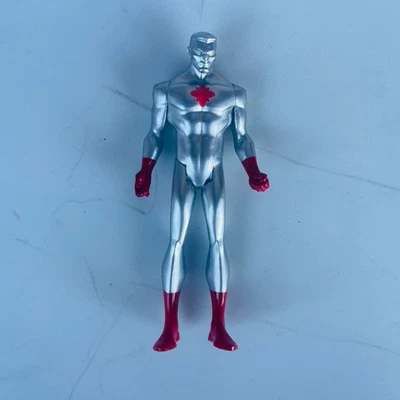 Captain Atom Young Justice 4" Suelto DC Universe League JLA Plateado Foto 1 de 4