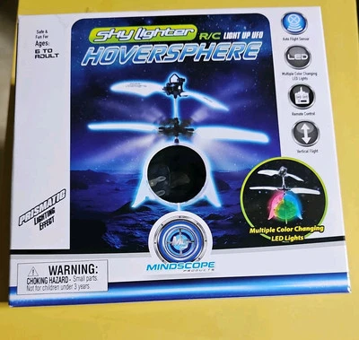 Encendedor Mindscope Sky R/C Iluminar OVNI Hoversphere  Foto 1 de 4