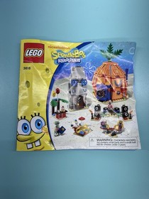 SpongeBob SquarePants nickelodeon Lego instructions only set 3818