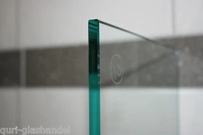ESG Glas 4 mm klar ,Sicherheitsglas mit gesäumten Kanten - Bild 1 von 2