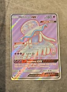 Nihilego GX - 103/111 - Pokemon Crimson Invasion Sun & Moon Full Art Card NM