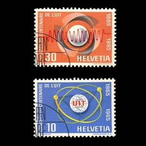 Switzerland, Scott 471-472, ITU Issue, 1965, used, 109524 - Picture 1 of 2