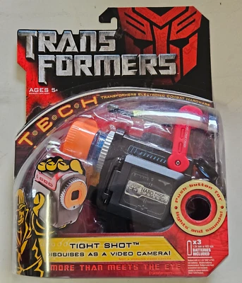 Hasbro Transformers Película T.E.C.H. Disfraces apretados como cámara de video nuevos Foto 1 de 3