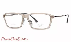 Gafas Ray Ban RB7038 5457 marco rectangular marrón lifht mate 53 mm auténticas - Imagen 1 de 1