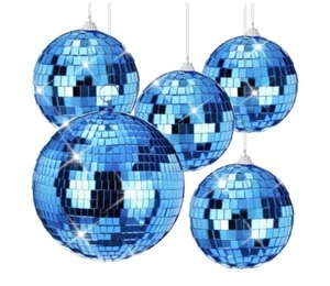Deekin 5 Stück Discokugel Spiegel 8 Zoll, 4 Zoll - Bild 1 von 8
