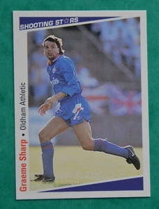 SHOOTING STARS 1991-92 GRAEME SHARP - OLDHAM ATHLETIC No 228 - Picture 1 of 1