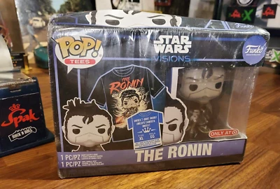 FUNKO POP Collectors Box STAR WARS Ronin Figure POP Size XL T-Shirt FREE SHIP - Image 1 of 4