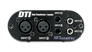 Art DTI 2 Ch Dual Transformer Isolator Passive Audio Interface Hum Eliminator - Picture 1 of 3