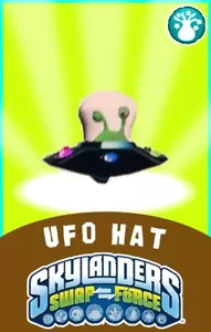 Skylanders Swap Force UFO Hat NFC Card FREE SHIPPING - Picture 1 of 3