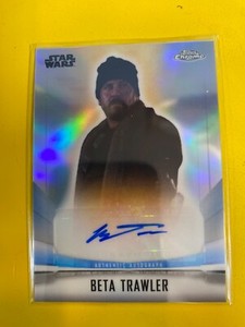 RS15285 2022 Topps Chrome Star Wars Mandalorian Beskar Autograph Misty Rosas