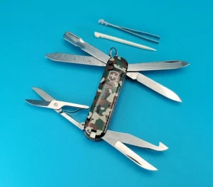Victorinox MiniChamp Swiss Army Knife Multi Tool! CAMO! - Picture 1 of 8