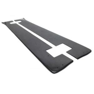 Rexpeed Carbon Fibre Type 1 Side Skirt Extensions - Mitsubishi Evo X - Picture 1 of 5