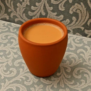 Set of 6 Traditional Clay Kulhad Cups – Handmade Earthenware Tumblers - Picture 1 of 9