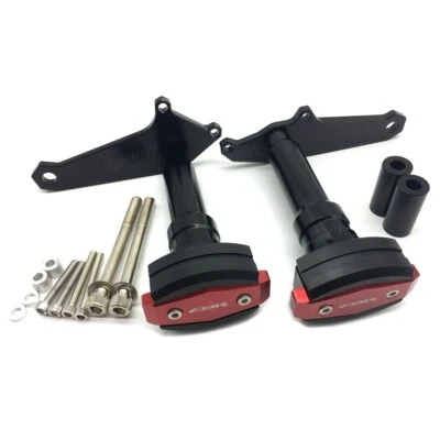 Protector de cubierta de almohadilla de choque deslizante de marco CNC para motocicleta Honda CBR500R 2016-2018 Foto 1 de 4