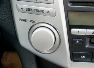 D Lexus RX Chrom Ringe für Radio - Edelstahl poliert - Bild 1 von 3