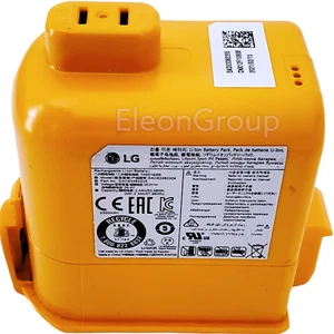 LG CordZero A9 Vacuum Battery Rechargeable Li-ion A908 A912 A916 EAC63382201 NEW - Picture 1 of 2