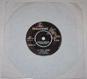 THE FOURMOST - A LITTLE LOVING b/w WAITIN' FOR YOU, 1964 PARLOPHONE R 5128, EX - Bild 1 von 1
