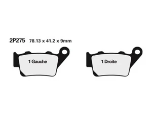 PASTILLAS FRENO NISSIN 2P-275NS TRASERAS TRIUMPH STREET TRIPLE 765 MOTO 2 - Imagen 1 de 1