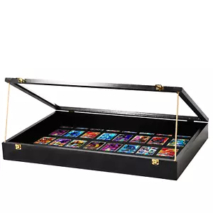 Trade Show Display Case Portable Baseball Card Display Jewelry Case - Lockable - Picture 1 of 9