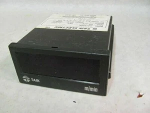Velocímetro/tacómetro Taik S2-500R, M/min., 110/220 VCA, montaje en panel - Imagen 1 de 4