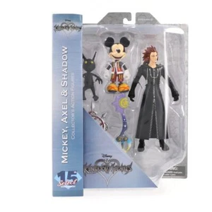 DIAMOND SELECT KINGDOM HEARTS MICKEY, AXEL, & SHADOW FIGURES - Picture 1 of 8