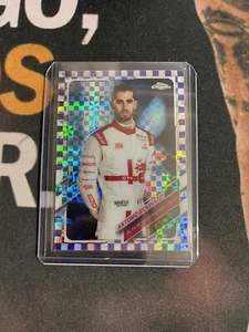 2021 Topps Chrome Formula 1 Antonio Giovinazzi Purple Checker Flag Ref /199 #16 - Bild 1 von 2