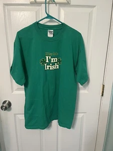 Kiss Me I'm Irish Talla Grande 100% Algodón - Imagen 1 de 2