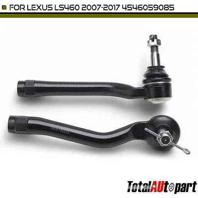 2 peças extremidade da haste de amarração para Lexus LS460 2007-2017 dianteira esquerda e direita externa 4546059085 - Imagem 1 de 4