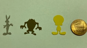 LOONEY Tunes 60 Stück DieCut Punchies TableScatter CakeTopper Konfetti Stanzen Taz - Bild 1 von 2