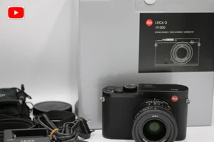 [COMO NUEVA con caja] Cámara digital Leica Q Typ 116 negra 24,2 MP Summilux 28 mm JAPÓN - Imagen 1 de 15