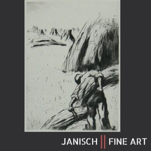 LESSER URY (1861-1931) - handsignierte Radierung, Auflage: 100, 34 x 25 cm. - Bild 1 von 1