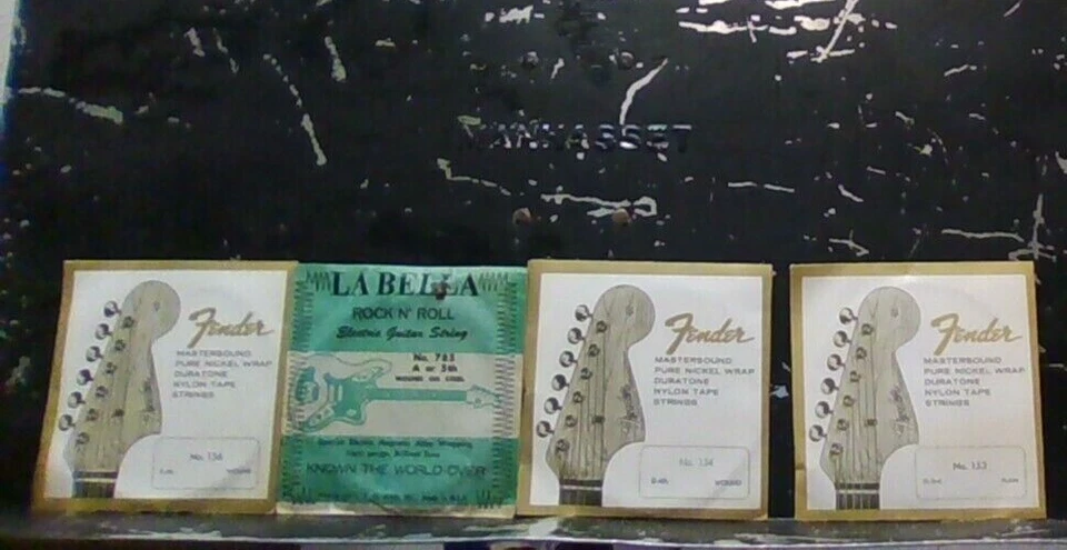 Juego incompleto de cuerdas mixtas para guitarra eléctrica E6, D & G, LaBella A Rock n Roll Foto 1 de 1
