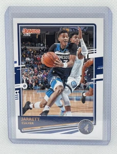 Jarrett Culver 2020-21 Panini Donruss #52 Minnesota Timberwolves - Imagen 1 de 2