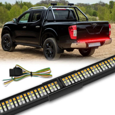 Barra de luz LED de 60" 864 freno giro inverso para Nissan D23 NP300 Navara Foto 1 de 4