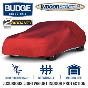 Budge Soft Stretch Car Cover Indoor Fits Cars up to 13'1" Long | UV Protect