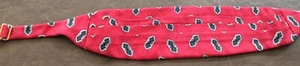 Robert Talbot Best of Class Silk Red Paisley formal Cummerbund & Bow Tie - Picture 1 of 3