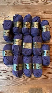 13 x 50g Supersoft Wolle Lila - Bild 1 von 1