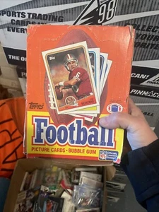 1988 Topps Football Wax Box 36 Packs - Possible BO Jackson Rookie RC 🔥 Rare - Picture 1 of 5
