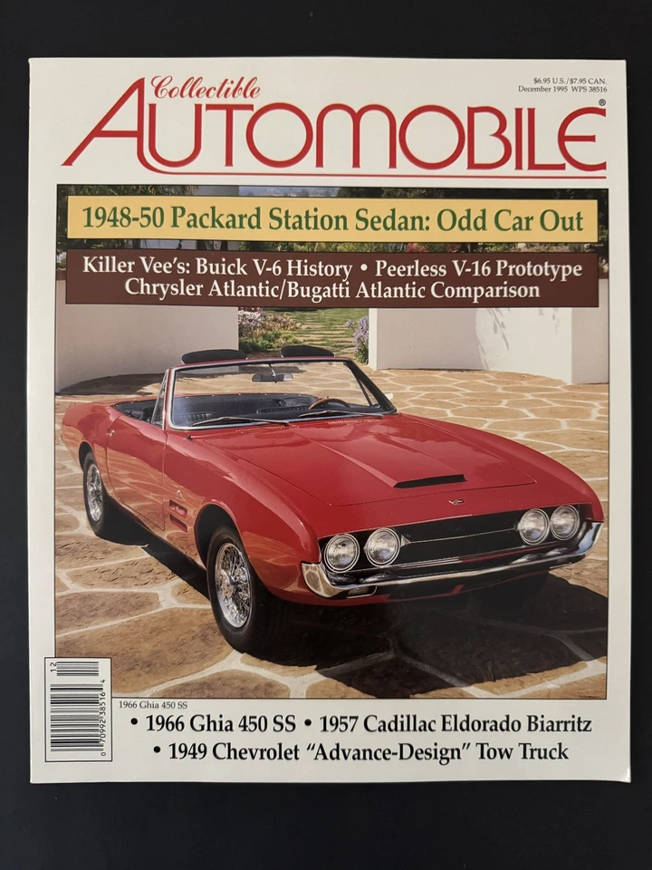 Collectible Automobile Magazine December 1995 Ghia 450 SS 1957 Eldorado - Image 1 of 1